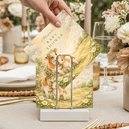 Highland Cow Baby Shower スタンダードカクテルナプキン