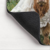 Highland Cow Bride マウスパッド (コーナー)