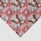 Highland Cow Chocolate & Heart Kisses Gift Liner 薄葉紙 (詳細)