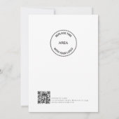 Highland Cow Corporate QR logo Merry Christmas シーズンカード (裏面)