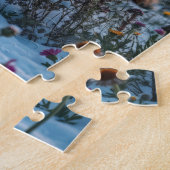 Highland Cow Country Christmas ジグソーパズル (側面)