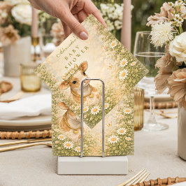 Highland Cow Countryside Baby Shower スタンダードカクテルナプキン