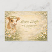 Highland Cow Countryside Diapper Raffle エンクロージャーカード (正面)