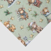 Highland Cow Holiday Parade 薄葉紙 (詳細)