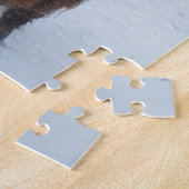 Highland Cow in the Snow ジグソーパズル (側面)