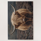 Highland Cow Jigsaw Puzzle ジグソーパズル (縦)
