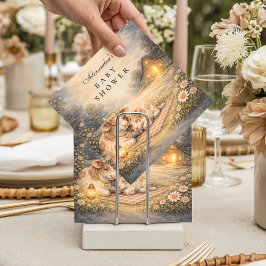 Highland Cow Meadow Baby Shower スタンダードカクテルナプキン