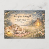 Highland Cow Meadow Diapper Raffle エンクロージャーカード (正面)