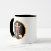 Highland Cow No Highlands Given Funny Sarcastic マグカップ (正面左)