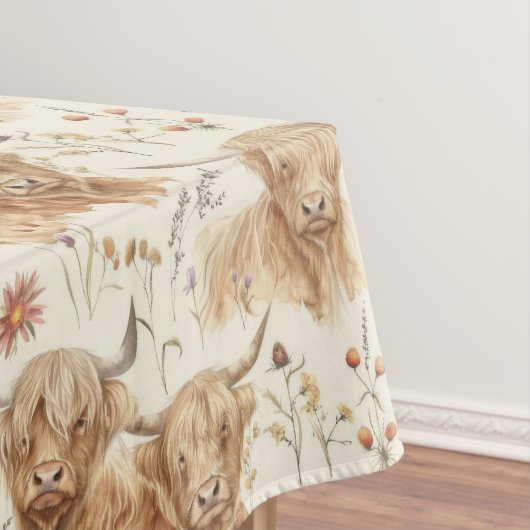 Highland Cows  テーブルクロス (インサイチュ)