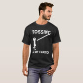 Highland Games Caber Toss Heavy Athlete Scottish Tシャツ (正面フル)