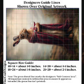 Highland Hare, Red Tartan Cloak EG8R Decoupage 薄葉紙