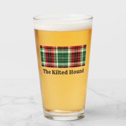 Highland Heritage Beer Stein タンブラーグラス (ドリンク正面)