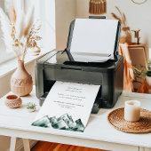 Highland | Mountain Wedding Signature Drink Sign ポスター