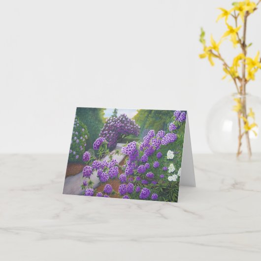 Highland Park Flowers カード (黄色い花)