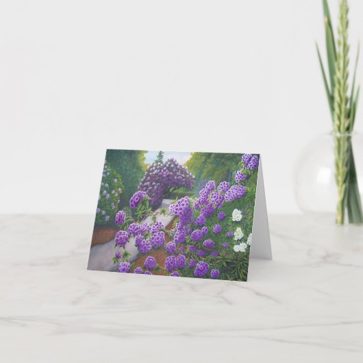 Highland Park Flowers カード (正面)