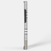 Highland Plaid Beige MagSafe Tough Samsung Galaxyケース (右側面)