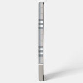 Highland Plaid Beige MagSafe Tough Samsung Galaxyケース (左側面)