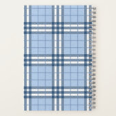 Highland Plaid Personalized Journal Notebook ノートブック (裏面)