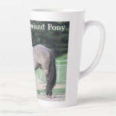 Highland pony latte cup カフェラテマグ (右)
