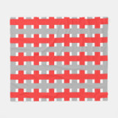 Highland Red Signature Fleece Blanket フリースブランケット (正面(横))