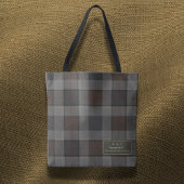 Highlands Dispatch: Personalized Tartan Field トートバッグ