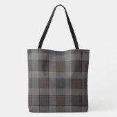 Highlands Dispatch: Personalized Tartan Field トートバッグ (裏面)