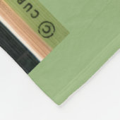 Highlands NC Retro Postcard Fleece Throw フリースブランケット (角)