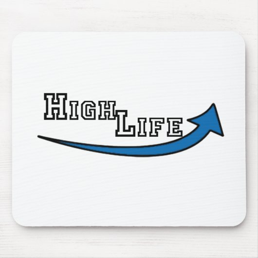 HighLifeのロゴ マウスパッド (正面)