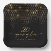 Highlights Gold 20th Anniversary ID1165 ペーパープレート (正面)