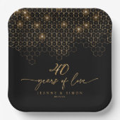 Highlights Gold 40th Anniversary ID1165 ペーパープレート (正面)