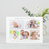 Highlights of Year 5 Photo Calendar 2026 Christmas シーズンカード (スタンド正面)