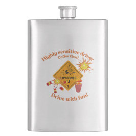 Highly Sensitive Driver: Coffee First! フラスク