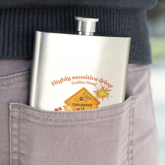 Highly Sensitive Driver: Coffee First! フラスク (インサイチュ)