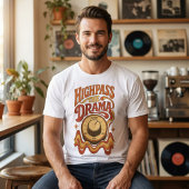 Highpass the Drama – Lustiges Synth Nerd Tシャツ