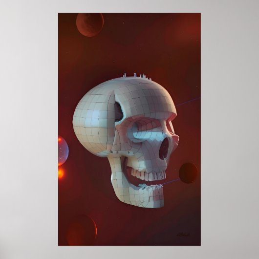 Highrise Living on Skull Asteroid 42-C ポスター (正面)