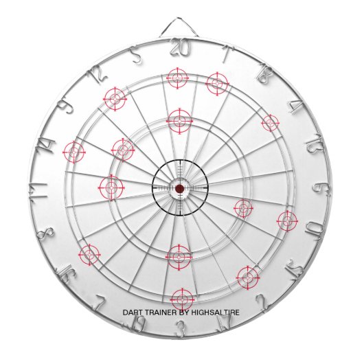 highsaltireによる投げ矢板トレーナー ダーツボード (正面)