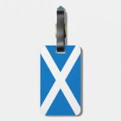 highsaltireによる革saltireが付いている荷物のラベル ラゲッジタグ (裏面縦)
