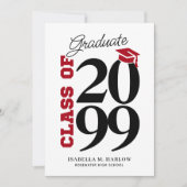 Highschool Graduation 案内状 (正面)