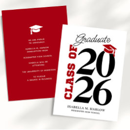 Highschool Graduation 案内状