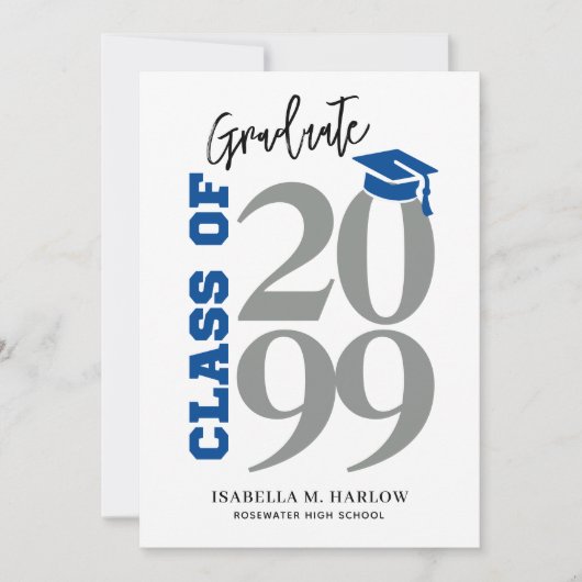 Highschool Graduation  案内状 (正面)