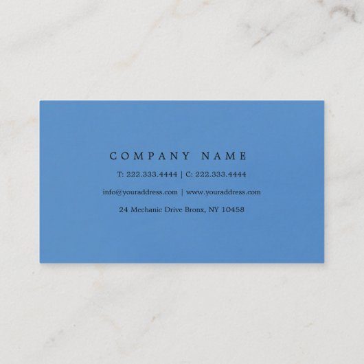 Hightの建物カードのための窓拭きサービス 名刺 (裏面)