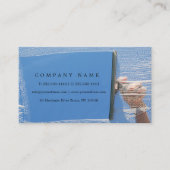 Hightの建物カードのための窓拭きサービス 名刺 (正面)