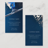 Hightの建物Windows及びステンドグラスのクリーニング 名刺 (正面/裏面)