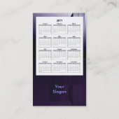 HighTech 2011Calendar 名刺 (裏面)