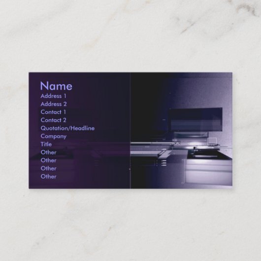 HighTech 2011Calendar 名刺 (正面)