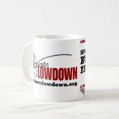 HightowerのLowdown: 話して下さい真実(マグ)を コーヒーマグカップ (正面左)