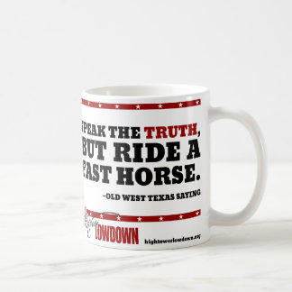 HightowerのLowdown: 話して下さい真実(マグ)を コーヒーマグカップ