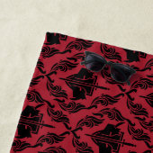 Hightower対Targaryenヘルメットパターン ビーチタオル (インサイチュ)