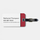 Hightower対Targaryenヘルメットパターン ラゲッジタグ (裏面横)